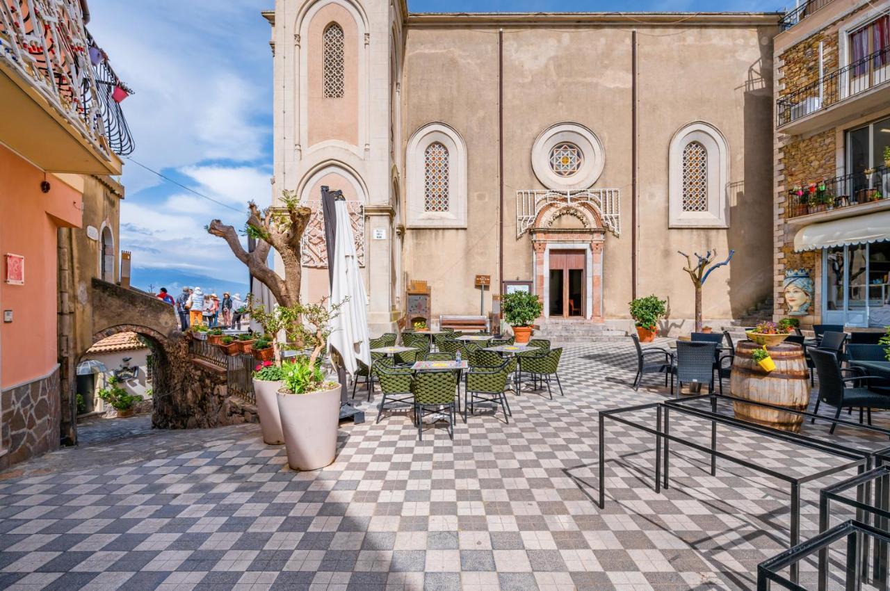 Castelmola Casa Chiocciola With Terraces Apartment Екстериор снимка